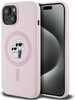 Telefoniümbris Karl Lagerfeld Silicone Karl&Choupette MagSafe, Apple iPhone 15 Plus, roosa