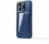 Telefoniümbris kaarditaskuga Mujjo Wallet Leather Case, Apple iPhone 15 Pro Max, Monaco Blue