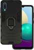 Telefoniümbris Ring Armor, Samsung Galaxy A02, must, TOPT