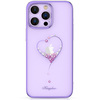 Silikoonümbris Kingxbar Wish Series Swarovski kristallidega, Apple iPhone 14 Plus, lilla