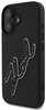 Telefoniümbris Karl Lagerfeld 3D Rubber Signature KLHCP16S3DRKSDLK, Apple iPhone 16, must