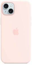 Telefoniümbris Apple Silicone Case with MagSafe MT143ZM/A, iPhone 15 Plus, heleroosa