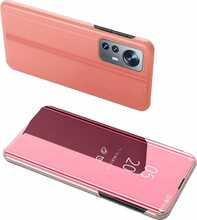 Telefoniümbris Hurtel Clear View Case, Xiaomi 12 Lite, roosa