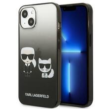 Telefoniümbris Karl Lagerfeld Gradient Ikonik KLHCP13STGKCK, Apple iPhone 13 Mini, must