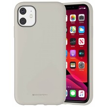 Telefoniümbris Mercury Silicone Case, Apple iPhone 11, kivivärv