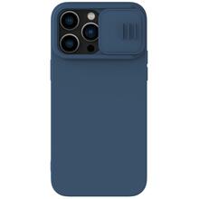 Telefoniümbris Nillkin CamShield Silky Silicone Case, Apple iPhone 14 Pro Max, sinine