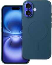 Telefoniümbris Silicone Mag Cover (big hole), OEM, iPhone 16, sinine