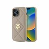 Telefoniümbris DKNY DKHCP14LPQDSLE Quilted Stack Logo, Apple iPhone 14 Pro, kollane