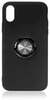 Telefoniümbris Fusion Accessories Ring Silicone Case with Magnet, Apple iPhone 12 Pro Max, must