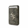 Telefoniümbris Guess 4G Metal Logo MagSafe Cardslot Stand, pruun