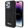 Guess Sequin Script Metal GUHCP15XPSFDGSK ümbris, Apple iPhone 15 Pro Max, must