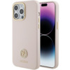 Telefoniümbris Guess Silicone Logo Strass 4G GUHCP15XM4DGPPP, Apple iPhone 15 Pro Max, roosa