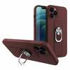 Telefoniümbris Hurtel Ring Case silikoon, Apple iPhone 13 Pro, pruun