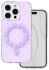 TFO Bubble Dots Mag ümbris, Apple iPhone 15 Pro, MagSafe, lilla