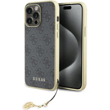 Telefoniümbris Guess 4G Charms Collection GUHCP15XGF4GGR, Apple iPhone 15 Pro Max, hall