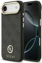 Telefoniümbris Guess GUHMP17MP4GRMDEK, iPhone 17 Air, MagSafe ühilduv, must