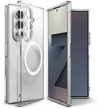 Telefoniümbris Ringke Fusion Magnetic MagSafe, Samsung Galaxy Z Fold 7, läbipaistev