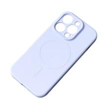 Silikoonümbris HURTEL, Apple iPhone 15 Pro Max, MagSafe, sinine