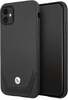 Telefoniümbris BMW BMHCN61RSWPK Signature Leather Lower Stripe, Apple iPhone 11, must