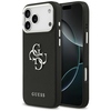 Guess Grained Big 4G Classic Logo ümbris, Apple iPhone 17 Pro Max, must