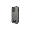 Karl Lagerfeld Saffiano Plaque KLHCP13LSFMP2DG ümbris, Apple iPhone 13 Pro, hõbedane