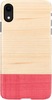 Telefoniümbris Man&Wood Apple iPhone XR, valge