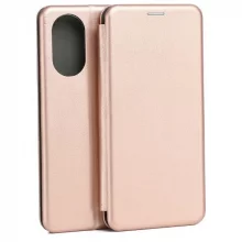 Beline Magnetic Book Case, Realme 12 LTE, Rose Gold