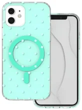 Telefoniümbris TFO Bubble Dots Mag, iPhone 11, MagSafe, roheline
