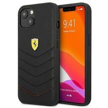 Telefoniümbris Ferrari Off Track Quilted FEHCP13SRQUK, Apple iPhone 13 Mini, must