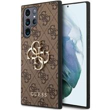 Telefoniümbris Guess GUHCS23L4GMGBR 4G Big Metal Logo, Samsung Galaxy S23 Ultra, pruun