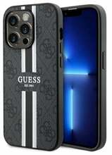 Telefoniümbris Guess Printed Stripes MagSafe GUHMP14XP4RPSK, Apple iPhone 14 Pro Max, must