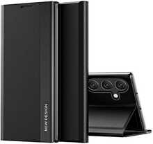 Telefoniümbris Hurtel Sleep Case Pro, Samsung Galaxy S24 FE, must
