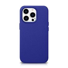 Telefoniümbris iCarer Litchi Premium Leather WMI14220712-DB, Apple iPhone 14 Pro Max, sinine