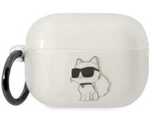 Karl Lagerfeld Ikonik Choupette KLAP2HNCHTCT, Apple AirPods Pro 2, läbipaistev