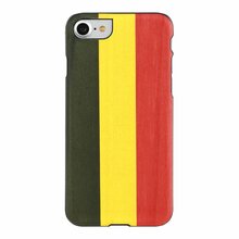 Telefoniümbris Man&Wood, Apple iPhone 7/8, reggae black