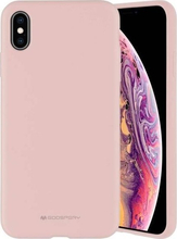 Telefoniümbris Mercury Silicone Case, Samsung A53 5G A536, roosakas-beež