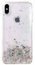 Telefoniümbris Fusion Accessories Glue Glitter, Samsung Galaxy A42 5G, läbipaistev