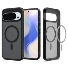 Telefoniümbris Spigen Ultra Hybrid Mag MagSafe, Google Pixel 10 Pro XL, must läbipaistev