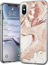 Telefoniümbris Wozinsky Marble TPU, Apple iPhone 12 Pro Max, roosa
