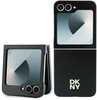 Telefoniümbris DKNY PU Leather Stack Logo, Samsung Galaxy Z Flip 6, must