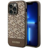 Telefoniümbris Guess GCube Stripes MagSafe GUHMP14XHGCFSEW, Apple iPhone 14 Pro Max, pruun