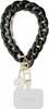 Telefoni rihm Guess GUOUCBMC4MK Universal Big Hand Strap, must, akrüül 4G võlu