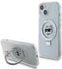 Telefoniümbris Karl Lagerfeld KLHMP15SHMRSCHH Ring Stand Choupette Head MagSafe, Apple iPhone 15, valge