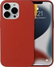Telefoniümbris Crong Color Cover, vedelast silikoonist, Apple iPhone 13 Pro Max, punane