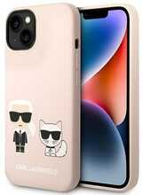 Telefoniümbris Karl Lagerfeld KLHMP14SSSKCI MagSafe, Apple iPhone 14, roosa