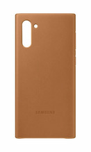 Telefoniümbris Samsung Leather Cover EF-VN970LAE, Samsung Galaxy Note 10, pruun