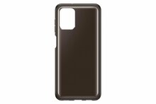 Telefoniümbris Samsung Soft Clear Cover, Samsung Galaxy A12, must