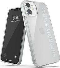 Telefoniümbris SuperDry Snap, Apple iPhone 12 mini, ábipaistev/hõbedane