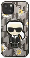 Telefoniümbris Karl Lagerfeld Ikonik Case KLHCP13SPMNFIK1, Apple iPhone 13 mini, hall