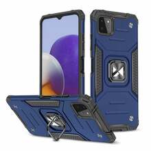 Telefoniümbris Wozinsky Ring Armor Hybrid Case, Samsung Galaxy A22 4G, sinine